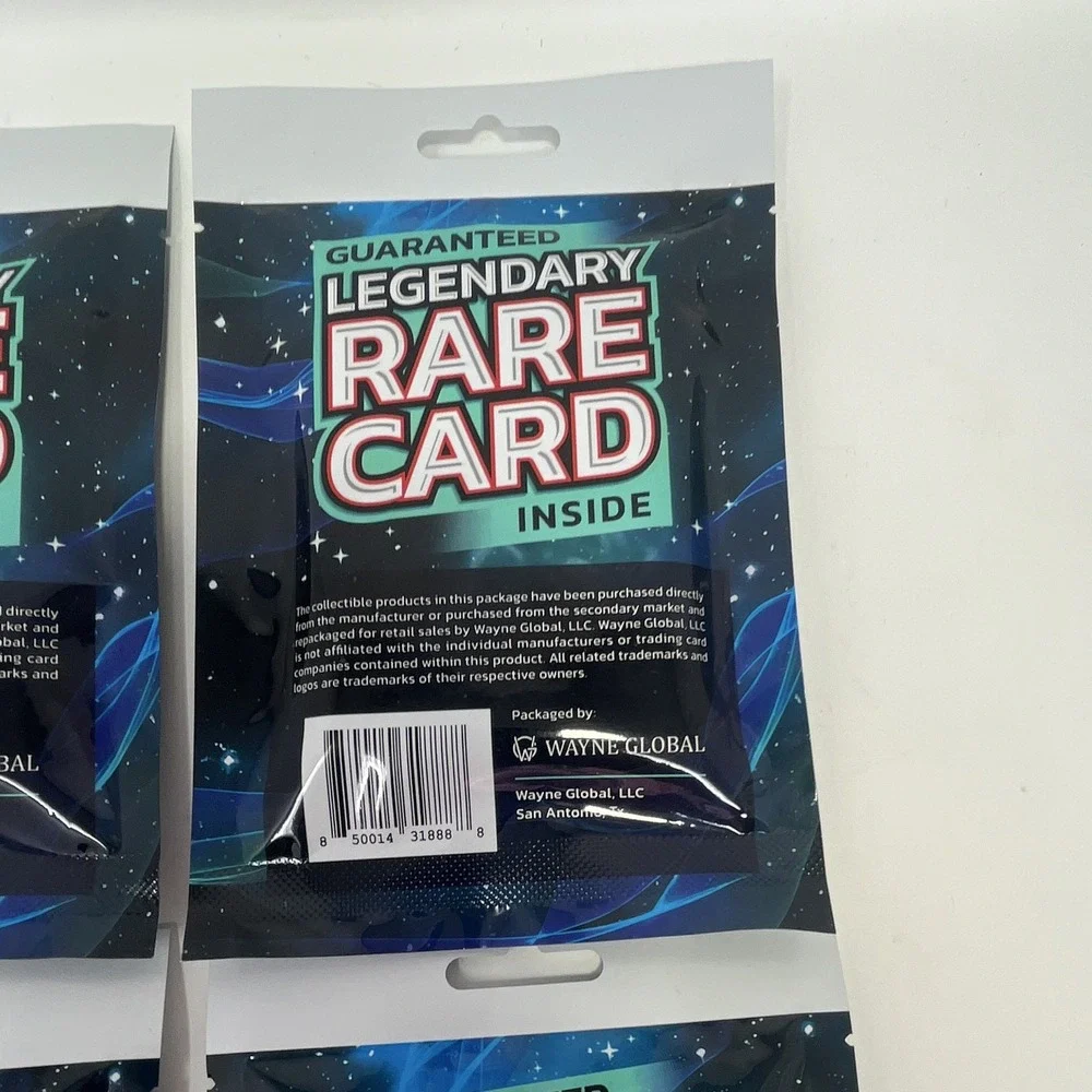 Legendary Pack Guaranteed Legendary Rare Card -4 Packs